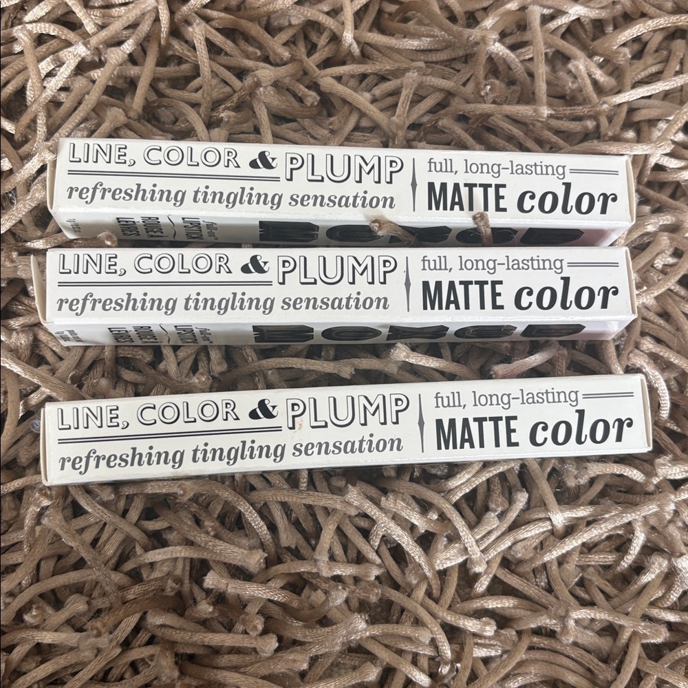 NEW 3 Buxom Full-On Lipstick Matte color - Montecarlo color - Picture 10 of 11